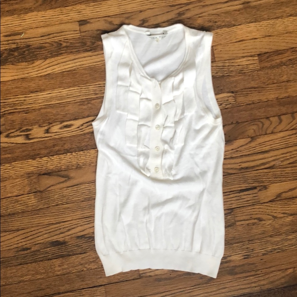 Trina Turk White Tank Top